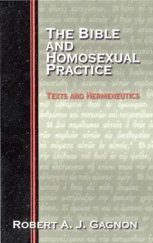The Bible and Homosexual Practice · Robert Gagnon (boekcover)