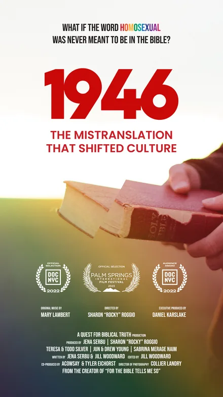 1946: The Mistranslation That Shifted Culture (2022) · documentaire over geloof en seksualiteit